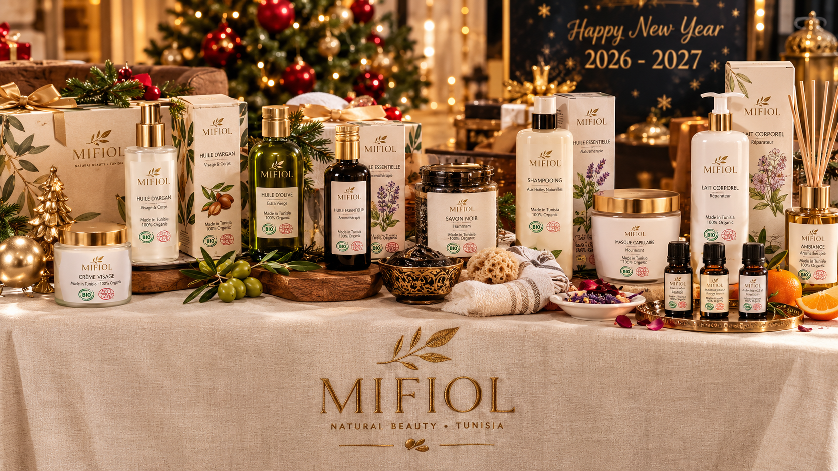 Cosmétiques premium tunisiens