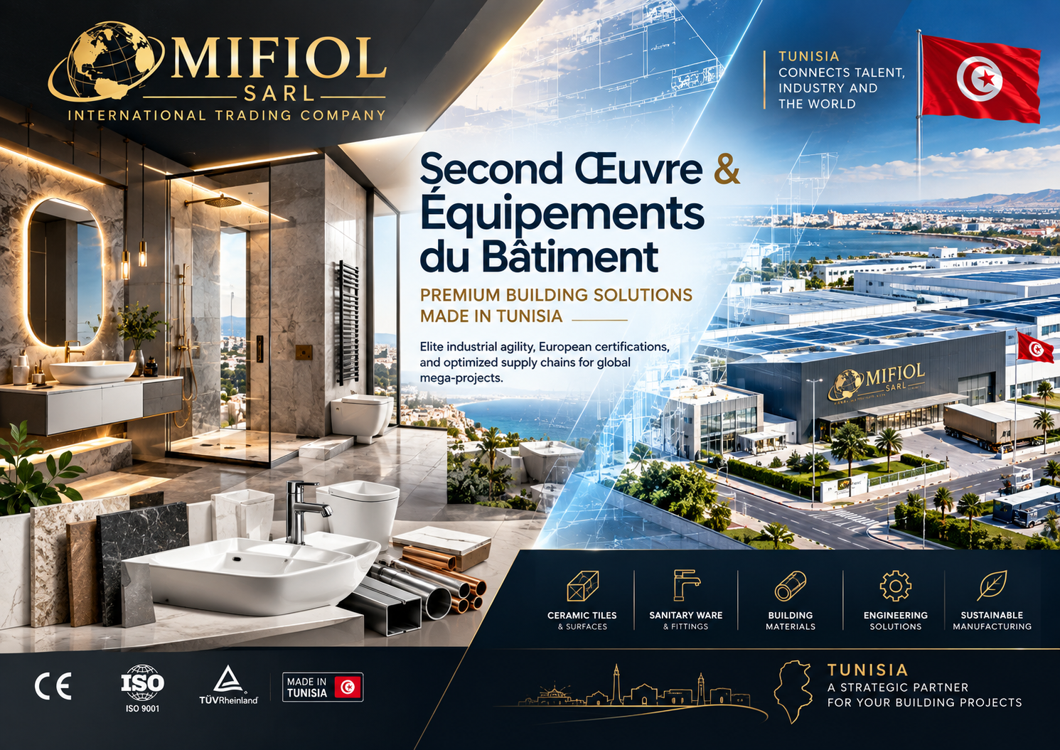 Second œuvre et équipements du bâtiment